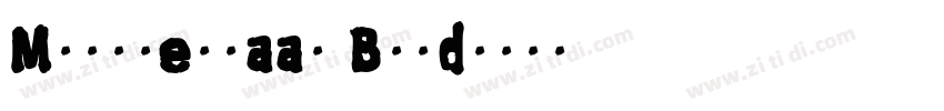 Montserraat Bold字体转换